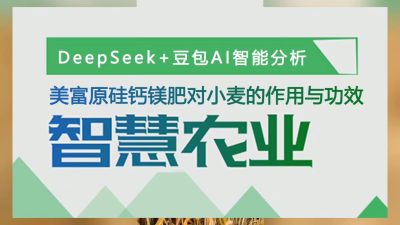 老铁们，马上准备冬小麦种植肥料了，我们用AI智慧农业分析了，美富原，叶碳酶乳酸肽活性硅，中药提取物加矿源，加枯草芽孢杆菌和胶冻样类芽孢杆菌的，中微量元素肥料硅钙镁肥，对小麦提质增产作用功效做分析，大家
